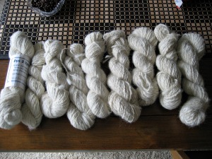 Hand-spun Alpaca Yarn